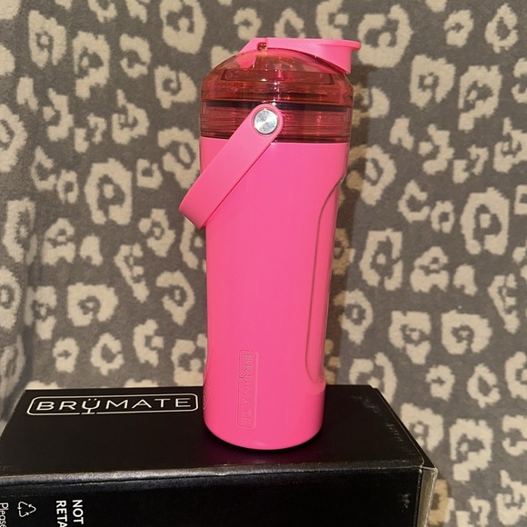 BrüMate MultiShaker 26oz Tumbler in Neon Pink 😍 New 🆕 & Never Used - Picture 3 of 17